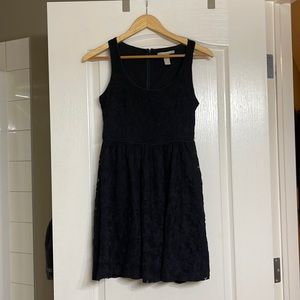 Mini black dress